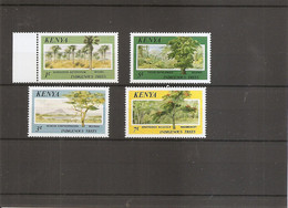 Kenya - Arbres ( 352/355 XXX -MNH ) - Kenya (1963-...)