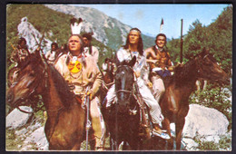 Winnetou I & II, Film Movie / 104 / Winnetou, Chief, Indians, Horses / Collection Trading Card, Eikon Verlag Belp, 1965 - Other & Unclassified