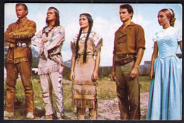 Winnetou I & II, Film Movie / 120 / Old Shatterhand Winnetou Ribanna / Collection Trading Card, Eikon Verlag Belp, 1965 - Other & Unclassified