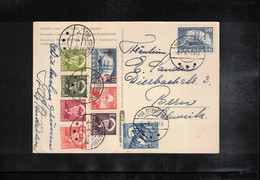 Greenland / Groenland 1958 Interesting Postcard To Switzerland - Brieven En Documenten