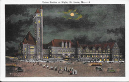Union Station At Night, St, Louis, Mo - St Louis – Missouri
