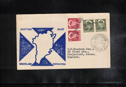 Greenland / Groenland  1958 Scottish East Greenland Expedition Interesting Letter - Covers & Documents