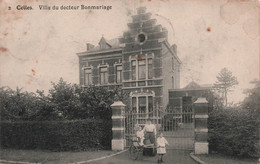 CPA Celles - Villa Du Docteur Bonmariage - Animé - Edit N Laflotte Bruxelles - - Autres & Non Classés