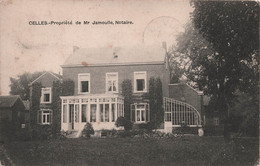 CPA Celles - Propriété De Mr Jamoulle Notaire - Oblitéré A Braives En 1910 - Andere & Zonder Classificatie