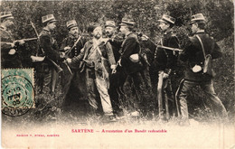 CORSE - SARTENE - Arrestation D'un Bandit Redoutable - V. Porro 1905 - Sartene