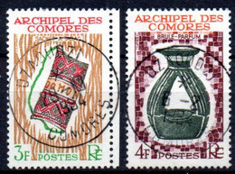 Comores: Yvert N° 29/30 - Oblitérés