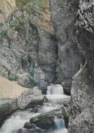 CARTOLINA  IL FIUME TENNA,FERMO,MARCHE,ALL'USCITA DALLA GOLE DELL'INFERNACCIO TRA IL M.SIBILLA E M.PRIORA,VIAGGIATA 1971 - Fermo