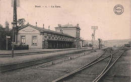 CPA Diest - La Gare - Chemin De Fer - Collection Bertels - Oblitéré A Diest En 1911 - Diest