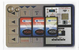 NAMIBIE REF MV CARDS NMB-156 N$10 VENDING MACHINE 1 (VALUE IN RED) SO3 Date 2000 - Namibië