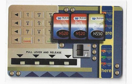 NAMIBIE REF MV CARDS NMB-157 N$10 VENDING MACHINE 1 (VALUE IN GREEN) SO3 Date 2000 - Namibie