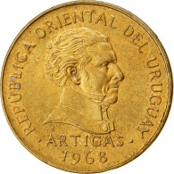 Monnaie, Uruguay, 5 Pesos, 1968, Santiago, TTB, Nickel-brass, KM:50 - Uruguay