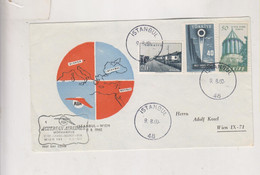 TURKEY 1960 ISTANBUL Nice Cover To Austria - Covers & Documents