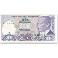 Billet, Turquie, 1000 Lira, 1988, Old Date : 14.01.1970 (1988)., KM:196, NEUF - Turquie