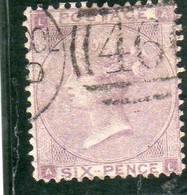 Royaume Uni De Grande-Bretagne Et Irlande Victoria ,année 1862 N°22 Oblitéré - ...-1840 Préphilatélie