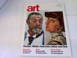 ART Das Kunstmagazin 1982/12 - Hodler: Maler Zwischen Liebe Und Tod U.a. - Sonstige & Ohne Zuordnung