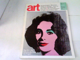 ART Das Kunstmagazin 1991/10 - Pop Art. Der Schock, Der Sieg, Die Folgen U.a. - Sonstige & Ohne Zuordnung