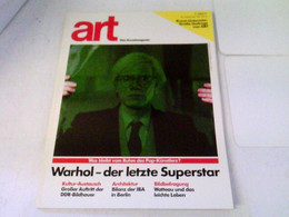 ART Das Kunstmagazin 1987/09 - Warhol - Der Letzte Superstar U.a. - Sonstige & Ohne Zuordnung
