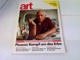 ART Das Kunstmagazin 1987/03 - Picasso: Kampf Um Das Erbe U.a. - Sonstige & Ohne Zuordnung