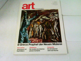 ART Das Kunstmagazin 1982/07 - El Greco: Prophet Der Neuen Malerei U.a. - Sonstige & Ohne Zuordnung