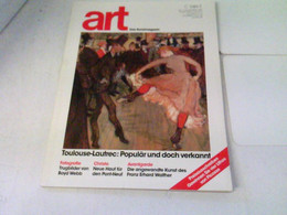 ART Das Kunstmagazin 1985/11 - Toulouse-Lautrec: Populär Und Doch Verkannt U.a. - Sonstige & Ohne Zuordnung