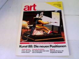 ART Das Kunstmagazin 1988/02 - Kunst88: Die Neuen Positionen U.a. - Sonstige & Ohne Zuordnung