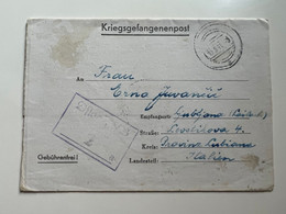 WWII KRIEGSGEFANGENPOST - OFLAG VI / 23 Female Prisoner 1941 Sent To Provinz Lubiana With Censorship (No 1914) - Ljubljana