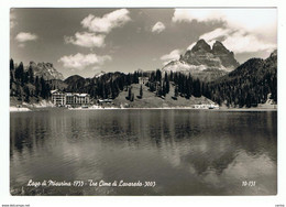 LAGO  DI  MISURINA (BL):  LE  TRE  CIME  DI  LAVAREDO  -  FOTO  -  FG - Watertorens & Windturbines