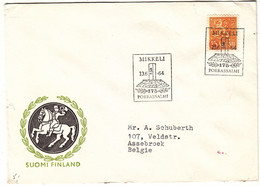 Finlande - Lettre De 1964 - Oblit Spéciale Mikkeli - - Brieven En Documenten