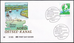 DEUTSCHLAND 1995 Mi-Nr. 1802 FDC - 1991-2000