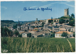 Montcuq - Vue Générale - (Lot, France) - Montcuq