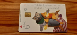 Phonecard Germany A 21 08.96 Teddy Bear 40.000 Ex. - A + AD-Series : Publicitarias De Telekom AG Alemania