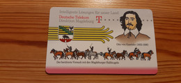 Phonecard Germany A 11 03.95 Direktion Magdeburg 26.000 Ex. - A + AD-Reeks :  Advertenties Van D. Telekom AG