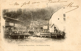 LES PECHERIES DE MEREY ENVIRONS DE PACY SUR EURE 1903 - Autres & Non Classés