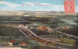 CPA - FRANCE - 32 - MIELAN - Vue Panoramique Sur La Gare - Colorisée - Otros & Sin Clasificación