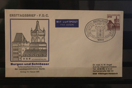 Deutschland 1979; GS ; FDC Burgen Und Schlösser 210 Pf. - Sobres Privados - Usados