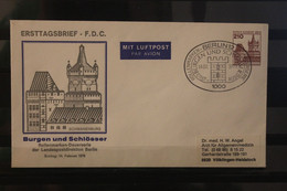 Deutschland 1979; GS ; FDC Burgen Und Schlösser 210 Pf. - Buste Private - Usati