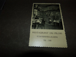 Carte Postale Restaurant Du Pilori Ecaussinnes Lalaing - Ecaussinnes