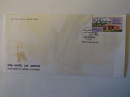 INDIA FDC HIGH COURT OF JAMMU & KASHMIR 2006 - Used Stamps