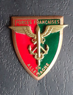 INSIGNE DES FORCES FRANCAISES EN ALLEMAGNE . - Armée De Terre