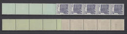 Berlin 245 RM RE 5 + 4 Mit Nummer 005 Deutsche Bauwerke 40 Pf Postfrisch - Rollenmarken