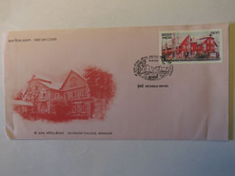 INDIA FDC SRI PRATAP COLLEGE, SRINAGAR 2006 - Used Stamps