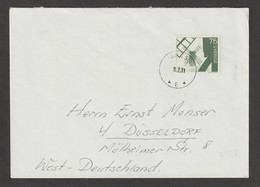 SWEDEN:  1971  COVER  WITH  75 Ore (692)  -  TO  GERMANY - Lettres & Documents