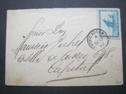 ARGENTINIEN , 1892 , 2 Centavos Auf FIRST DAY COVER , Date : 12.10.1892 , Rare Cover - Lettres & Documents