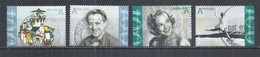 NORWAY 2012 - THORBJIORN  EGNER AND SONJA HENIE , MUSICUANS - CPL. SET - POSTALLY USED OBLITERE GESTEMPELT USADO - Usados