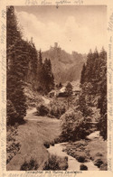 TEINACHTAL MIT RUINE ZAVELSTEIN - CARTOLINA SPEDITA NEL 1926 - Bad Teinach