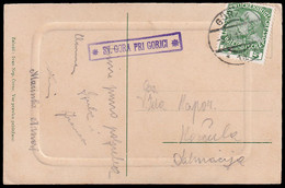 SLOVENIA - Postcard Of Sveta Gora Sent From Postal Agency Sv. Gora Pri Gorici To Korčula 09.05. 1913. / 2 Scans - Eslovenia