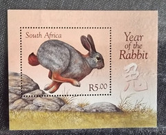 AFRIQUE DU SUD Lapins, Lapin, Rabbit, Conejo. Année Du Lapin 1999 Yvert BF 70 ** Neuf Sans Charnière - Conejos