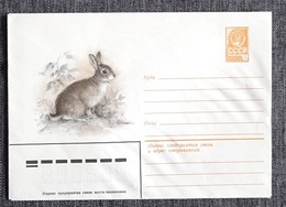 RUSSIE-URSS Lapins, Lapin, Rabbit, Conejo. Entier Postal Emis En 1977 (Neuf) 5 - Lapins