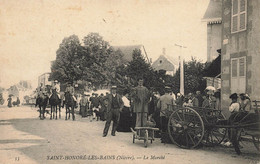 St Honoré Les Bains * Le Marché * Villageois - Saint-Honoré-les-Bains