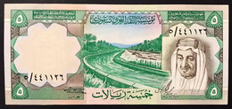 SAUDI ARABIA / ARABIA SAUDITA  5 Riyals P#17 Spl+ LOTTO 1818 - Arabie Saoudite